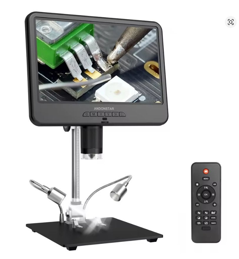 Andonstar AD210 Digitale Microscoop, Ophalen of Verzenden, Zo goed als nieuw, Minder dan 400x, Onderdelen of Toebehoren