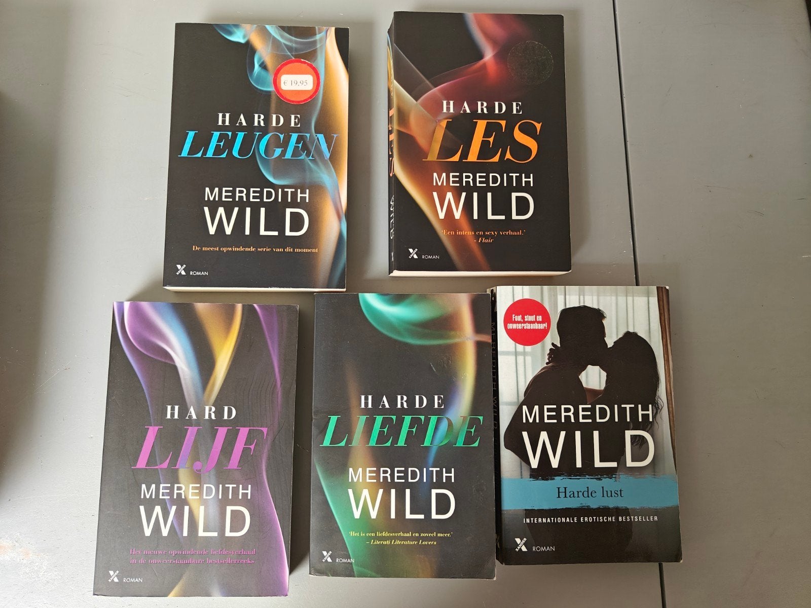 Meredith Wild Hacker serie - 5 boeken, Boeken, Ophalen, Gelezen, Meredith Wild
