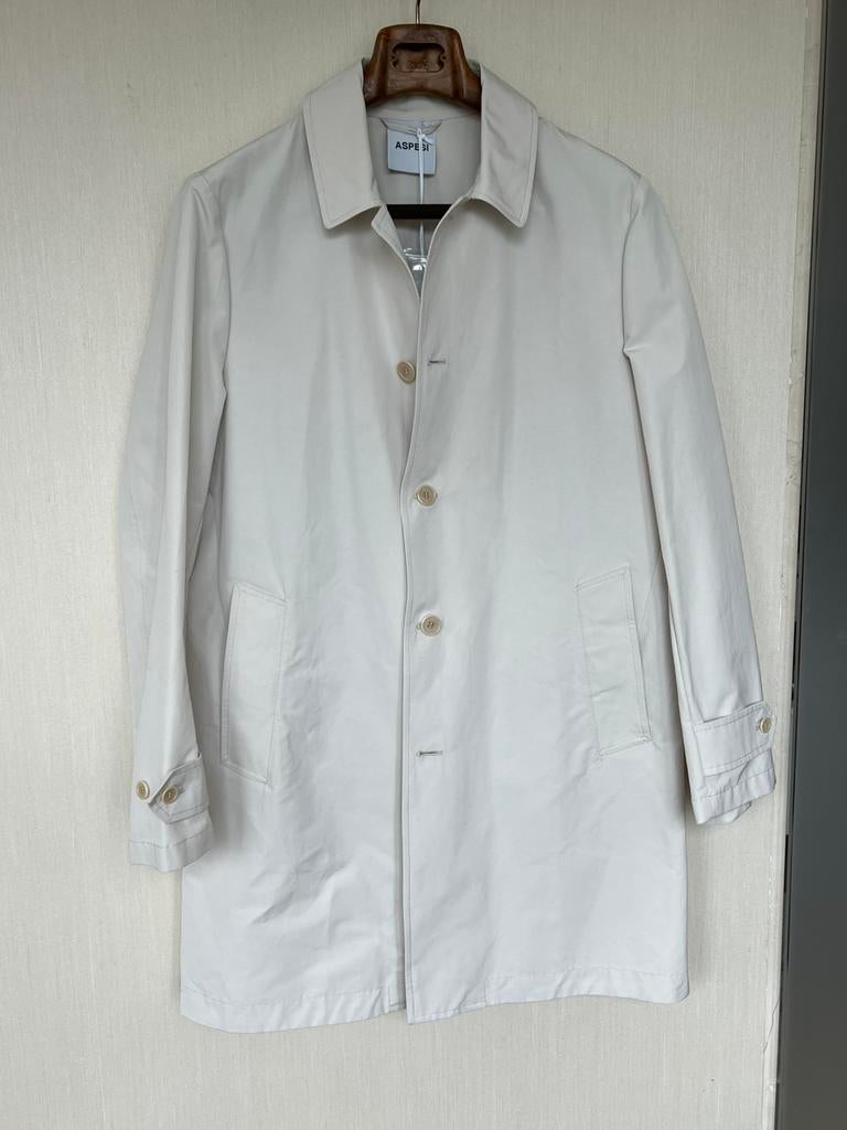 Aspesi jas Large nieuw, Kleding | Heren, Verzenden, Nieuw, Maat 52/54 (L), Wit