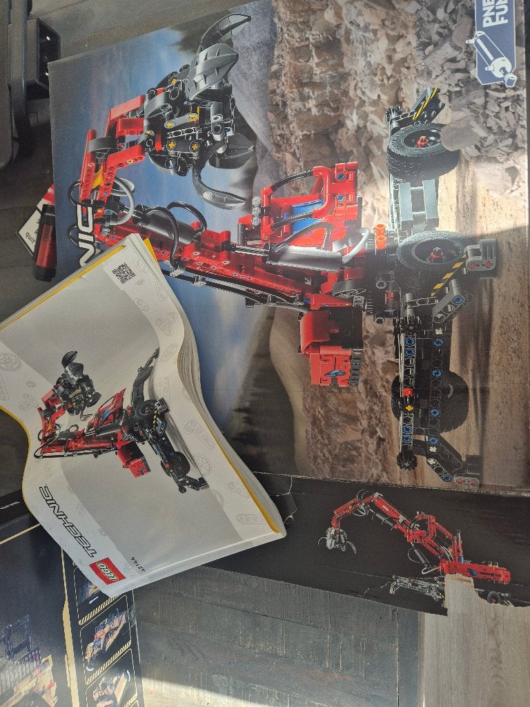 Lego Technic Sets: Kraan, Graafmachine & Power Truck, Lego, Inclusief instructies, Ophalen of Verzenden, Zo goed als nieuw