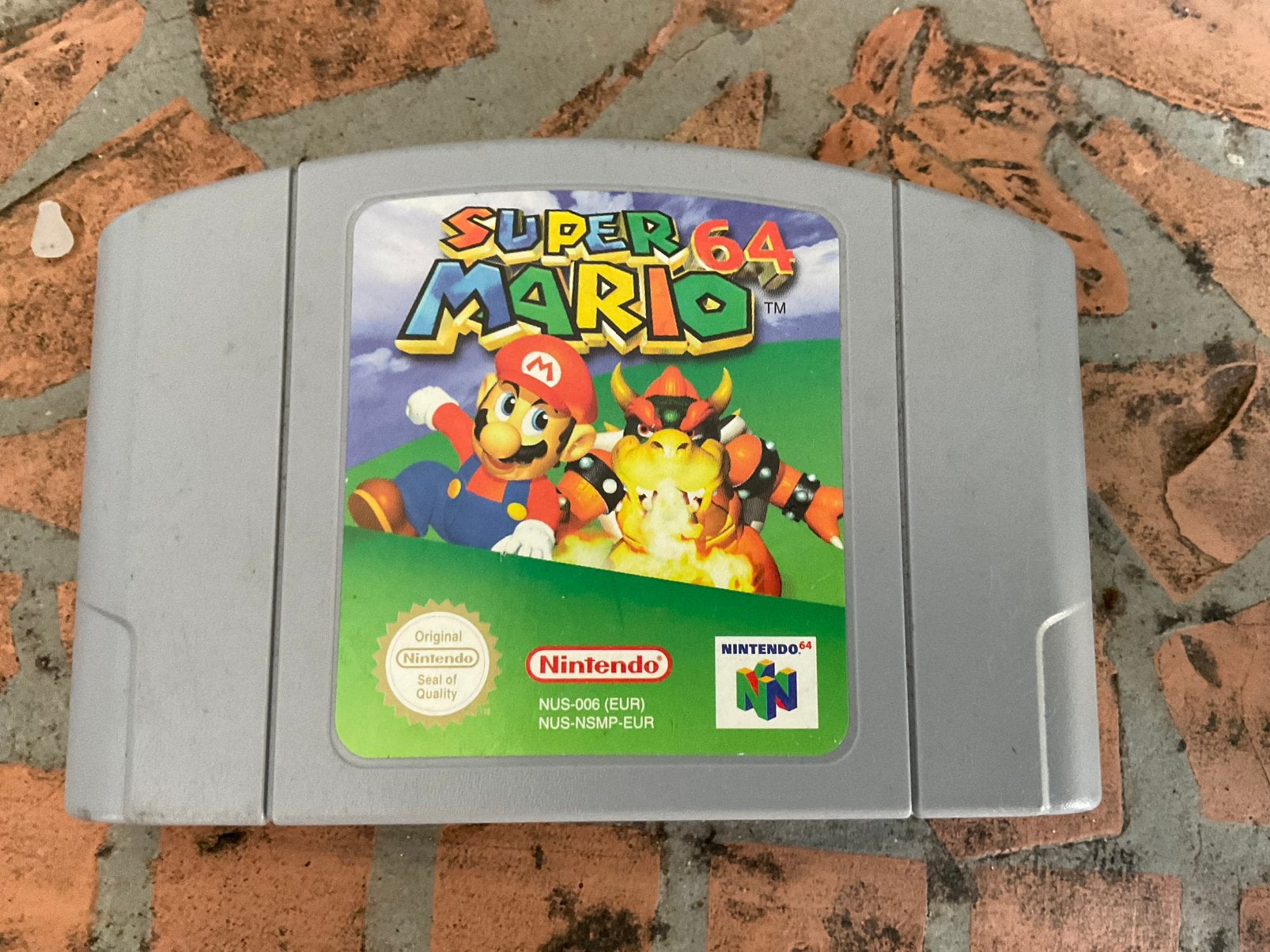 Mario world 64, Gebruikt, Racen en Vliegen, 2 spelers, Eén computer