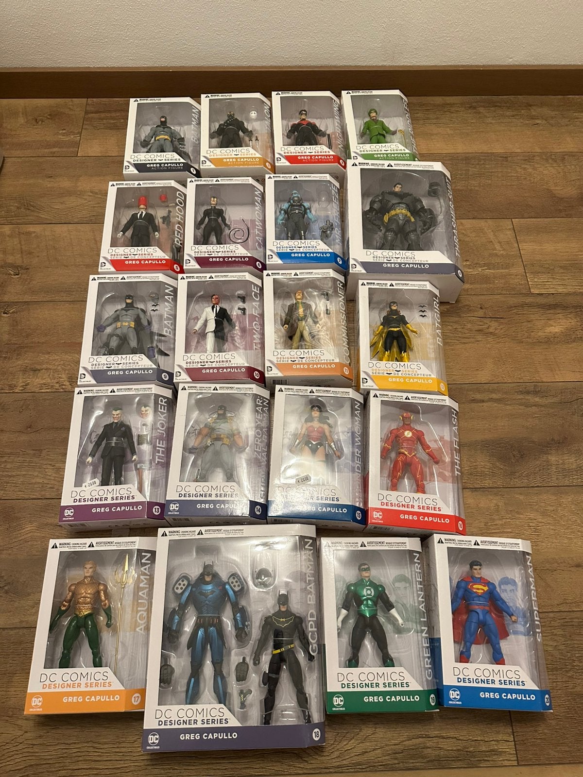 Batman new 52 designer series greg capullo hot toys, Ophalen of Verzenden, Nieuw, Actiefiguur of Pop