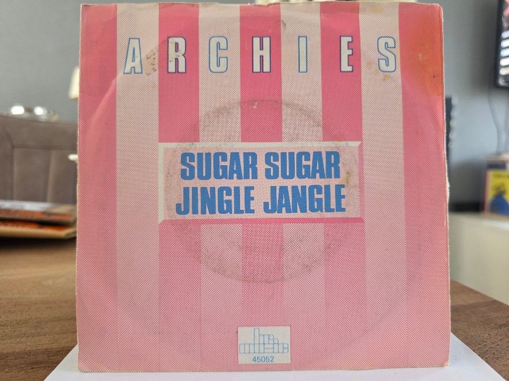 7" Single The Archies - Sunshine / Over And Over, Gebruikt, 7 inch, Ophalen of Verzenden, Pop