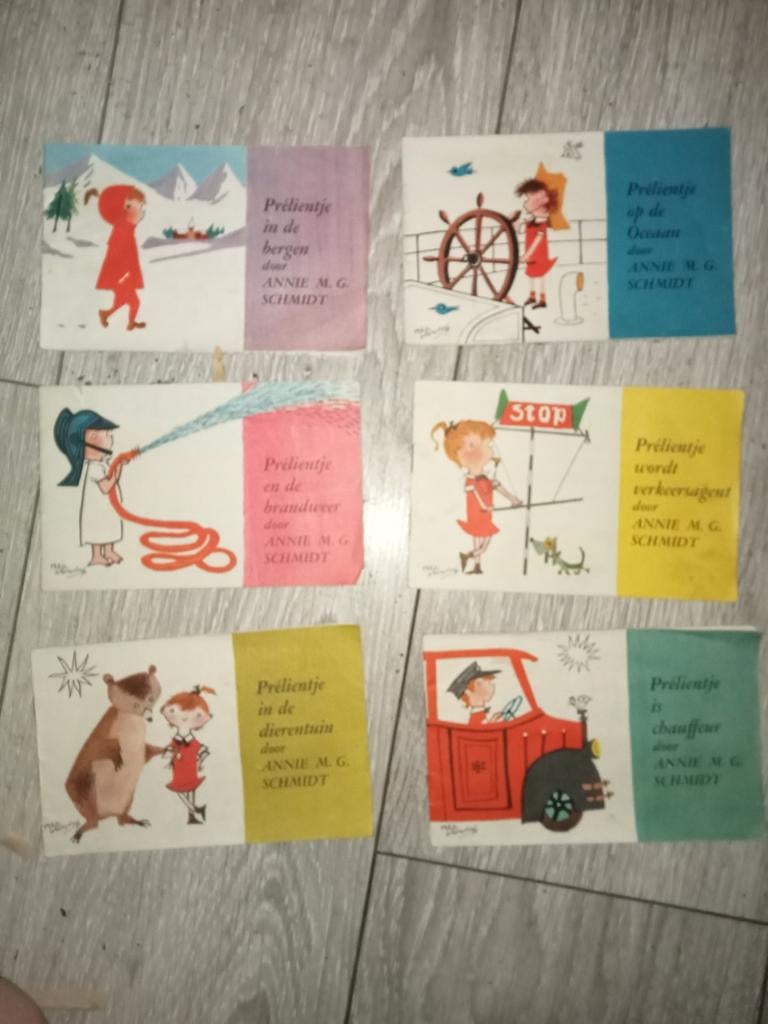 Prelientje is Chauffeur - Annie M.G. Schmidt (6 stuks), Ophalen of Verzenden, Gelezen, Annie M.G. Schmidt, Fictie algemeen