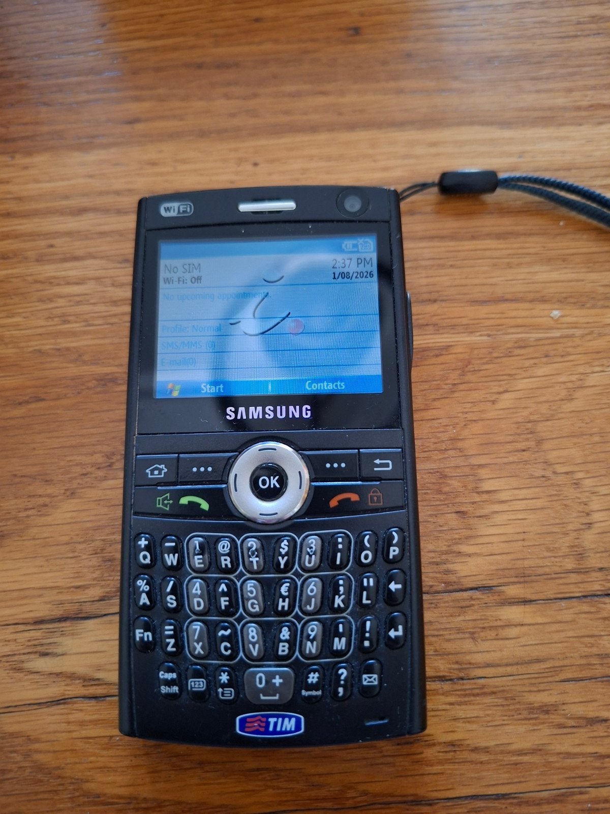 Zeldzame Samsung i600 compleet, Ophalen, Zwart, 32 GB, Fysiek toetsenbord