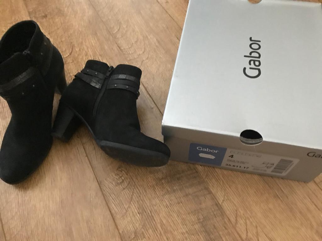 Gabor enkel laarzen laarsjes zwart 37  =  maat 4, Kleding | Dames, Schoenen, Zwart, Lage of Enkellaarzen, Gabor, Ophalen of Verzenden