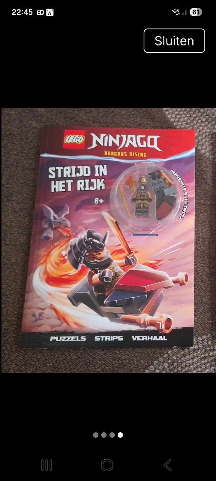 LEGO Ninjago tijdschrift met Minifiguren, Ophalen of Verzenden, Nieuw, Overige typen