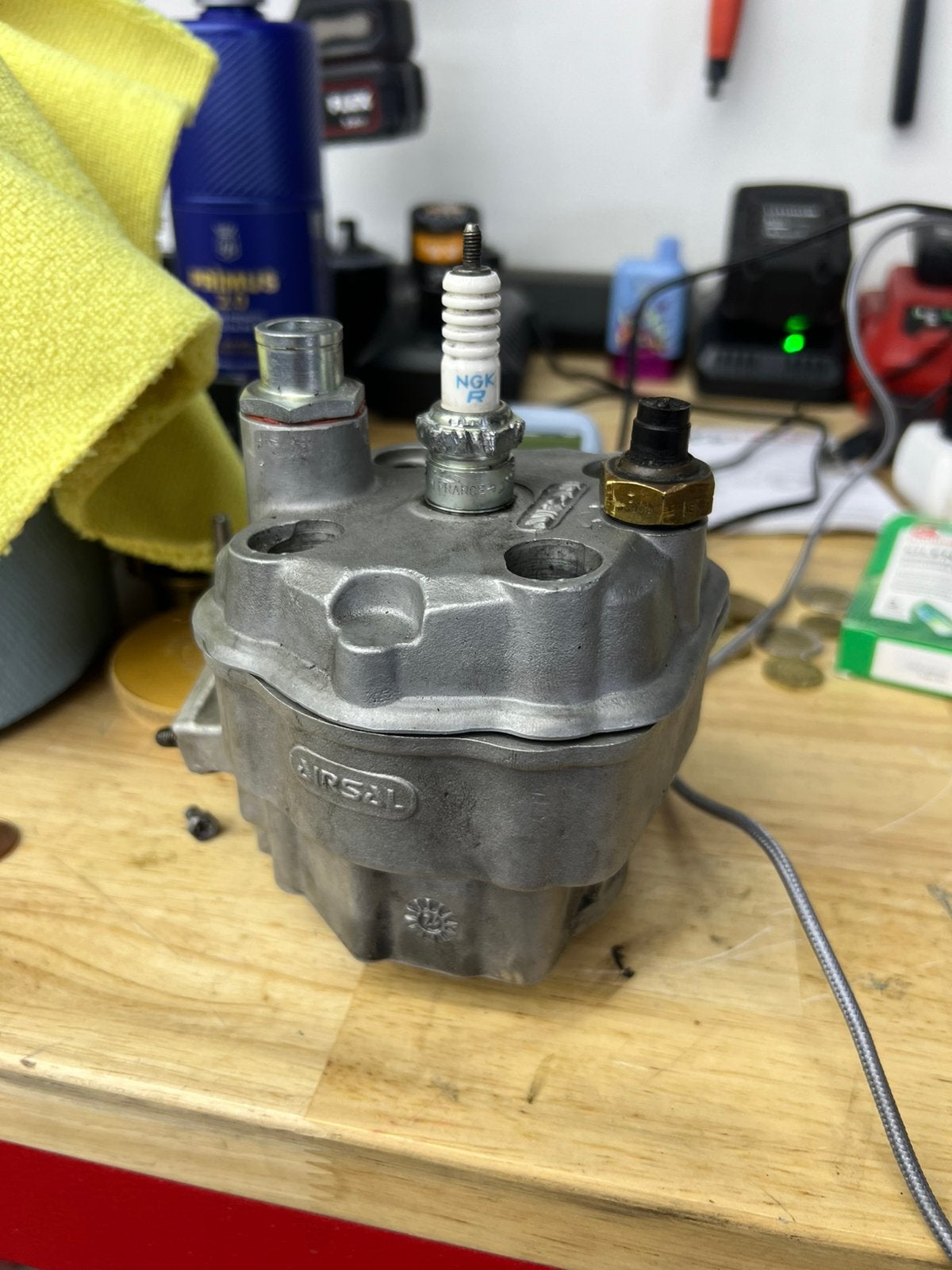 Derbi 70cc airsal nieuw type, Ophalen of Verzenden, Zo goed als nieuw, Cilinder
