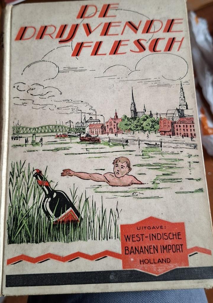 De Drijvende Flesch - Jan Feith (Jongensboek), Ophalen of Verzenden, Gelezen, Jan Feith, Fictie algemeen