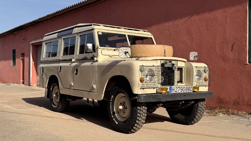 Land Rover 109 Series 2a/3 1972 (waanzinnige wagen), Auto's, Diesel, Particulier, Te koop, Series