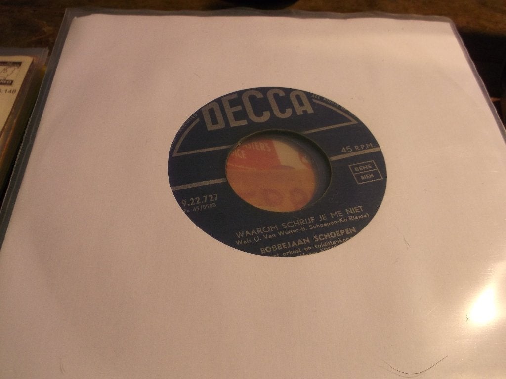 bobbejaan schoepen Waarom schrijf je me niet 106//, Gebruikt, 7 inch, Single, Ophalen of Verzenden