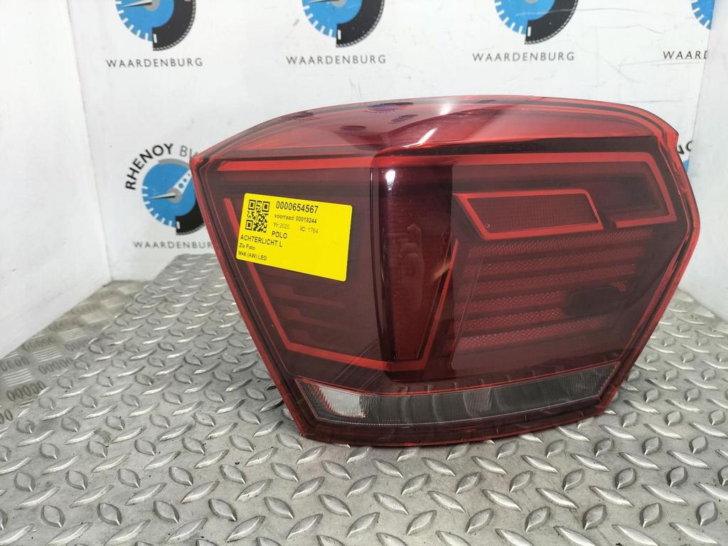 VOLKSWAGEN POLO AW 1.0 TSI ACHTERLICHT L 2020, Auto-onderdelen, Verlichting, Ophalen of Verzenden, Gebruikt, Stiba lid