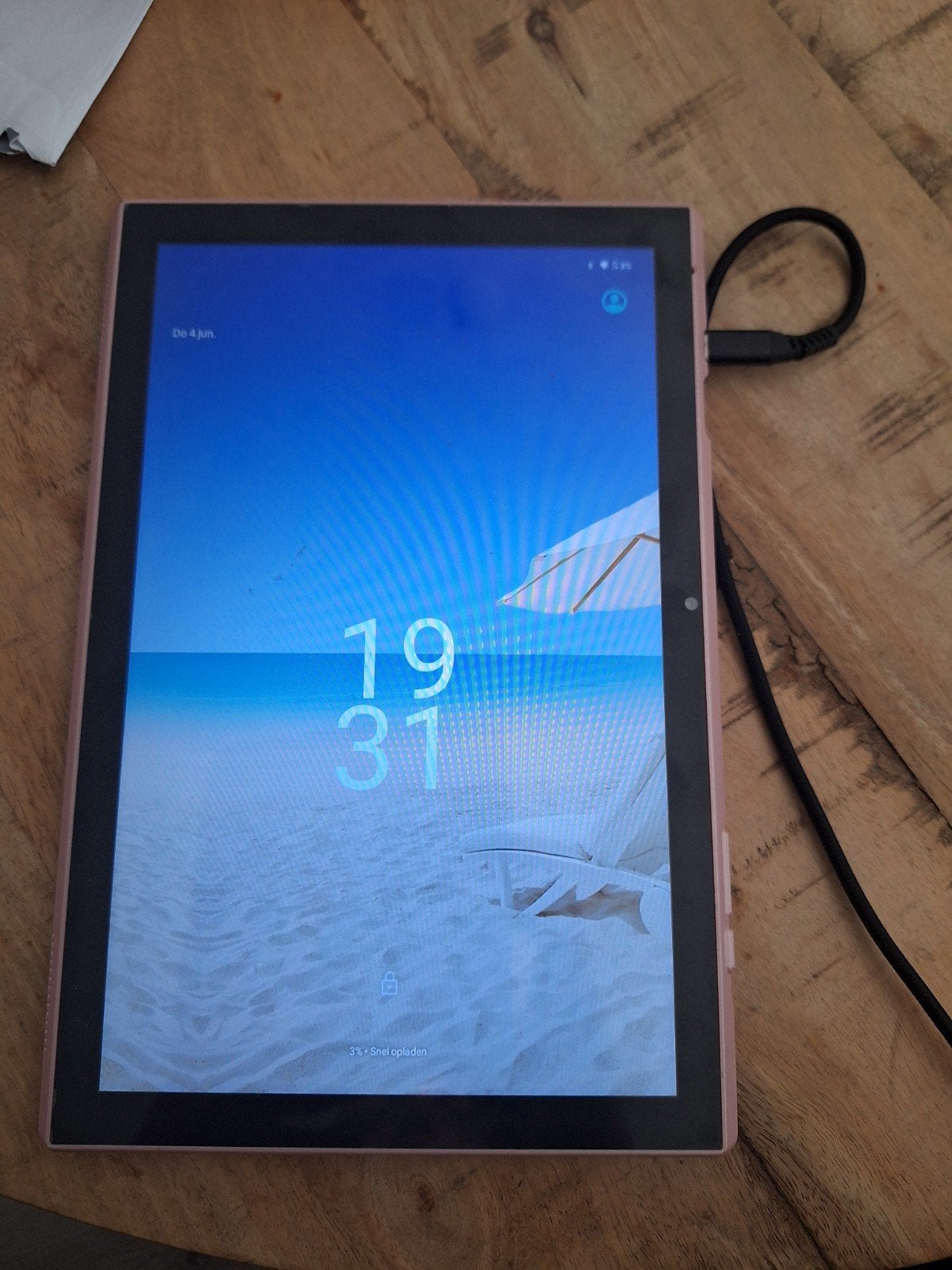 YQSAVIOR Tablet PC ZB10 - Roze, Zo goed als nieuw, Computers en Software, Android Tablets, Usb-aansluiting, 32 GB, ZB10, YQSAVIOR