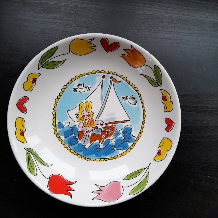 Schaal /Diep bord. Blond Amsterdam, Ophalen of Verzenden, Gebruikt, Aardewerk, Schaal of Schalen