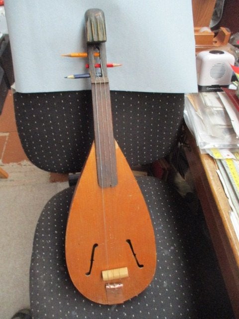 Middeleeuwse viool, body , aangepast, Muziek en Instrumenten, Ophalen of Verzenden, Gebruikt, Overige formaten, Viool