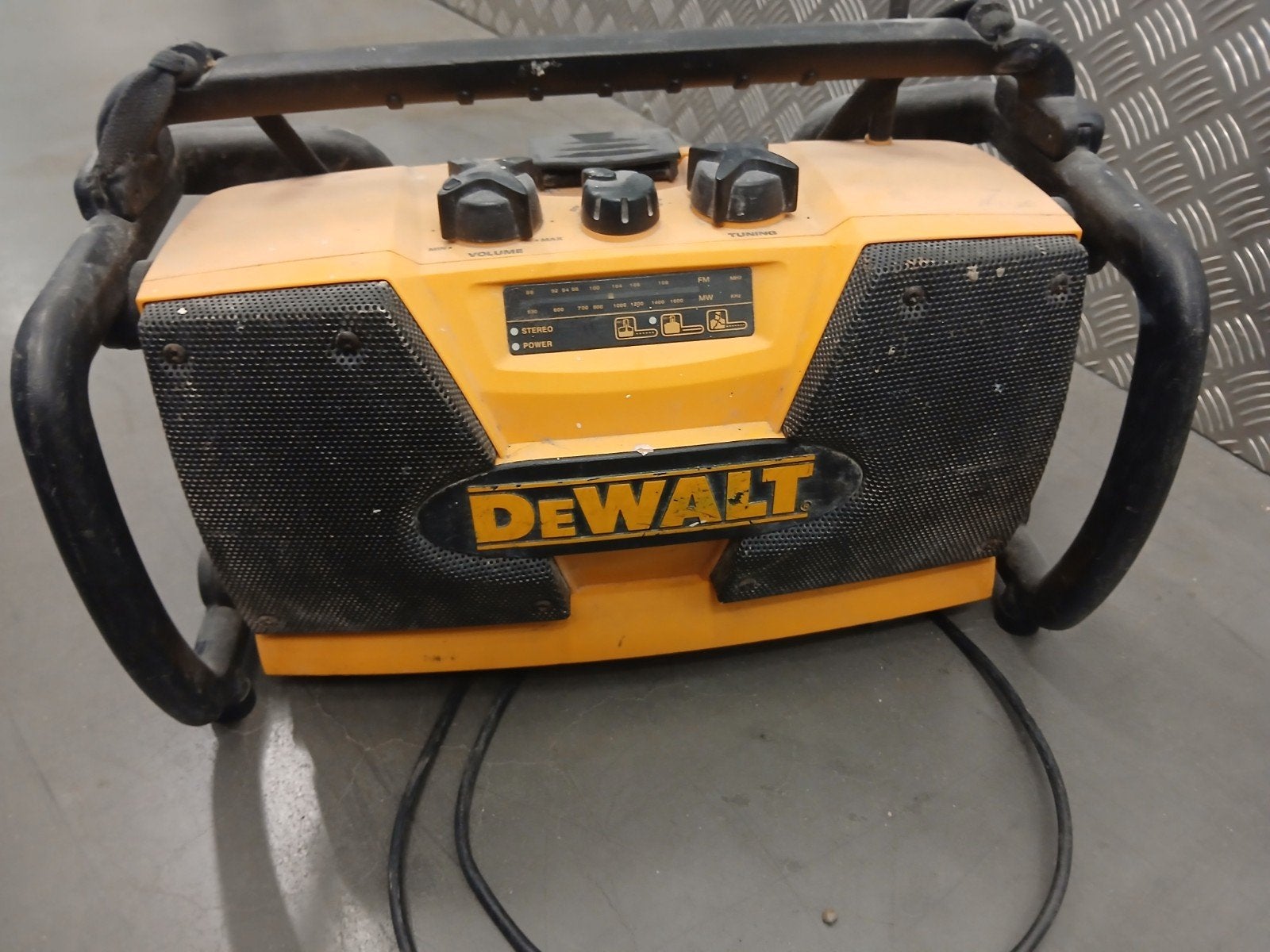 bouwradio De Walt, Ophalen, Gebruikt, Bouwradio