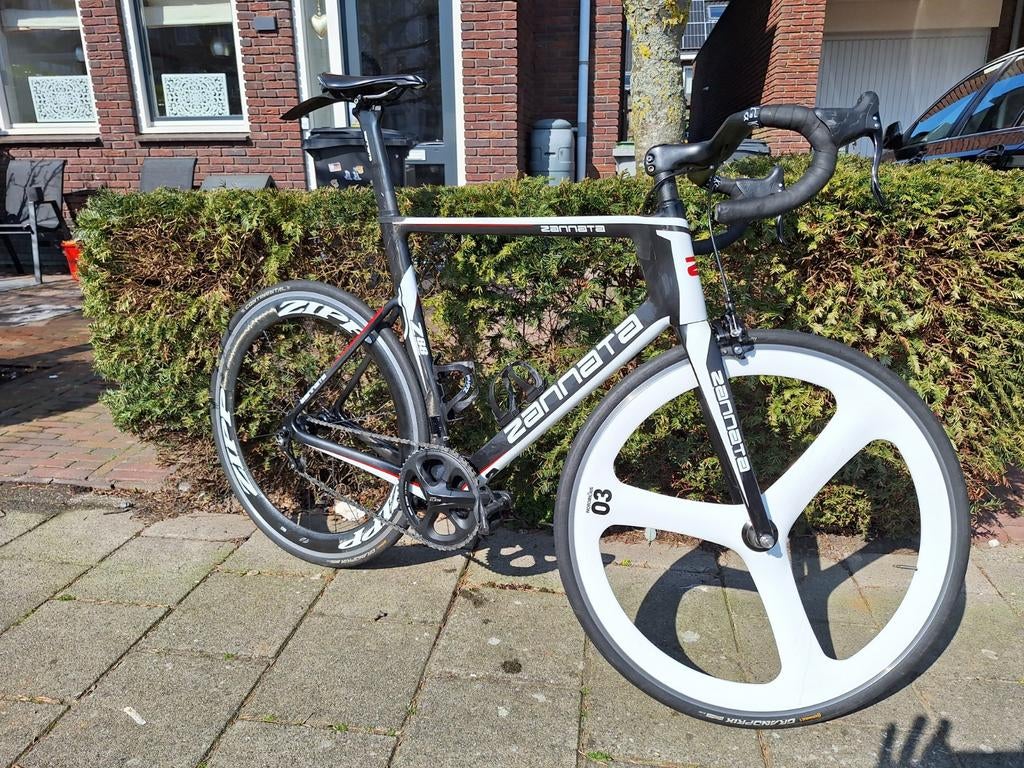 Zannata Z88 project, Fietsen en Brommers, Fietsen | Racefietsen, Gebruikt, Overige merken, Meer dan 20 versnellingen, Carbon, Ophalen of Verzenden