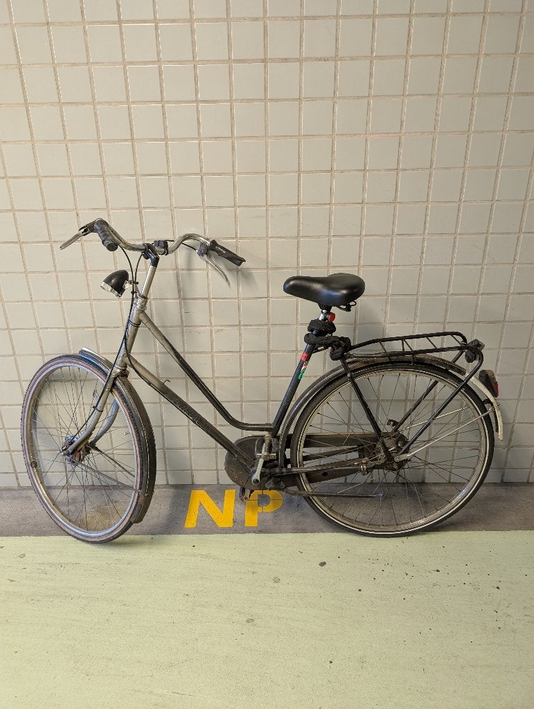 fiets nothing fancy, Gebruikt, 57 tot 61 cm, Trommelrem, Ophalen