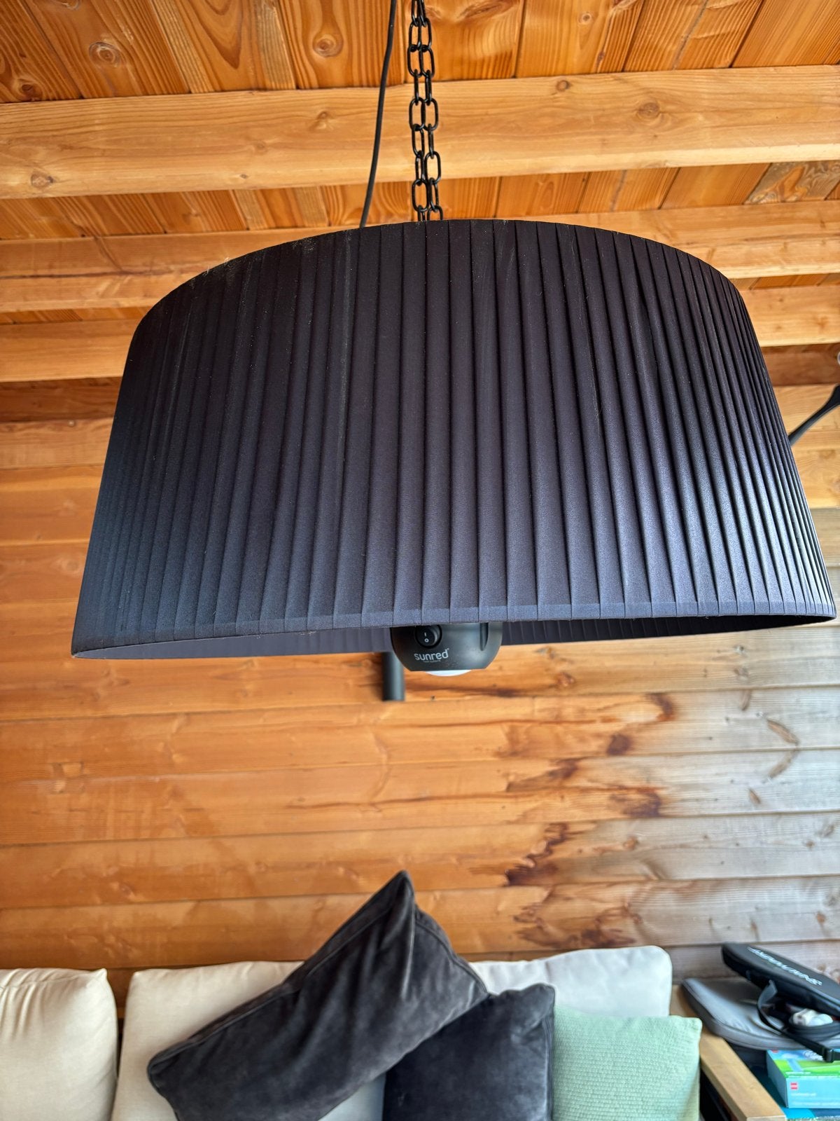 Sunred Heater  met afstandsbediening, Ophalen, Zo goed als nieuw, Elektrisch, Plafond