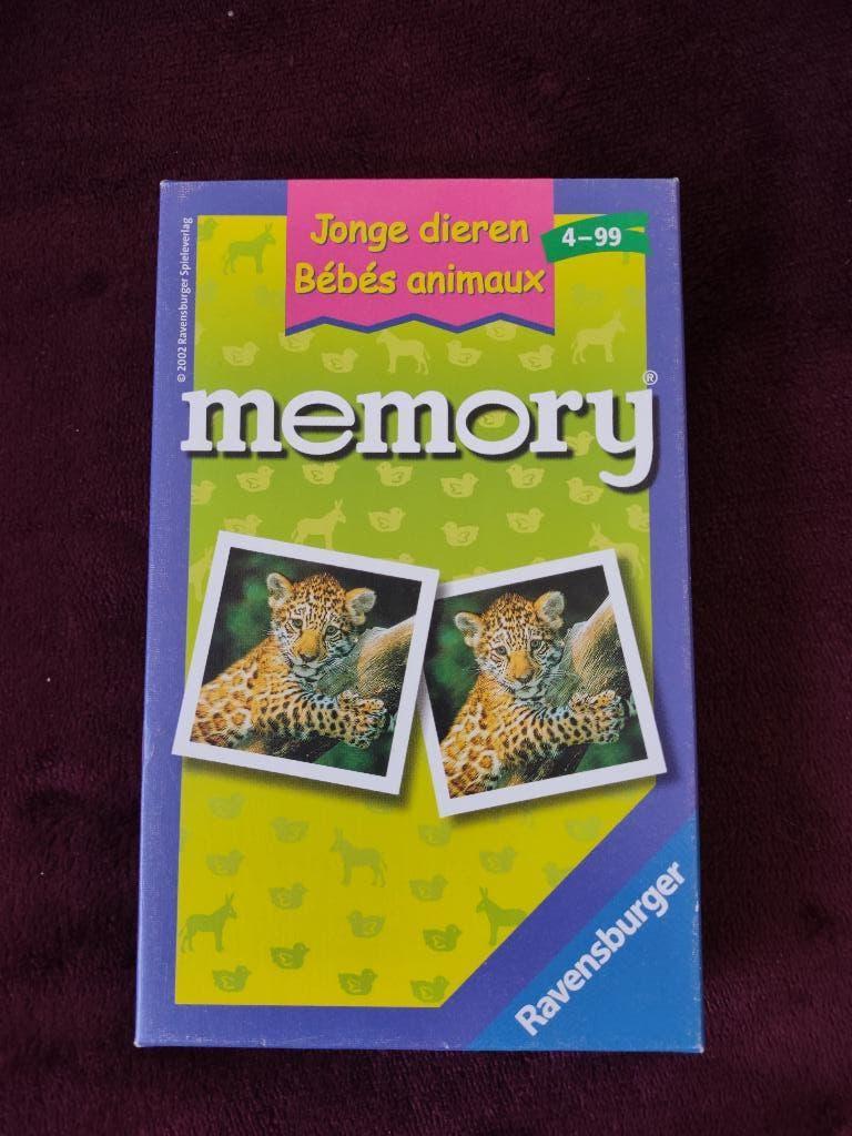 Memory Jonge Dieren, Ravensburger, Ophalen of Verzenden, Gebruikt, Ontdekken