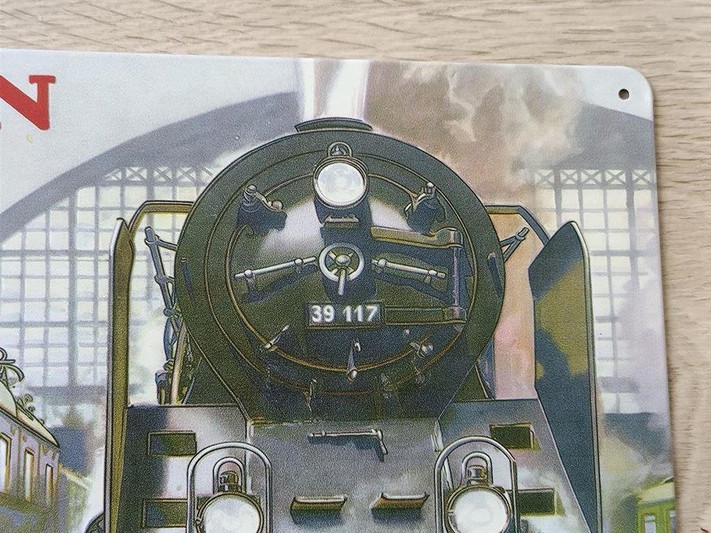 MARKLIN Metalen Wandbord Modeltrein Trein poster reclame, Verzenden, Nieuw