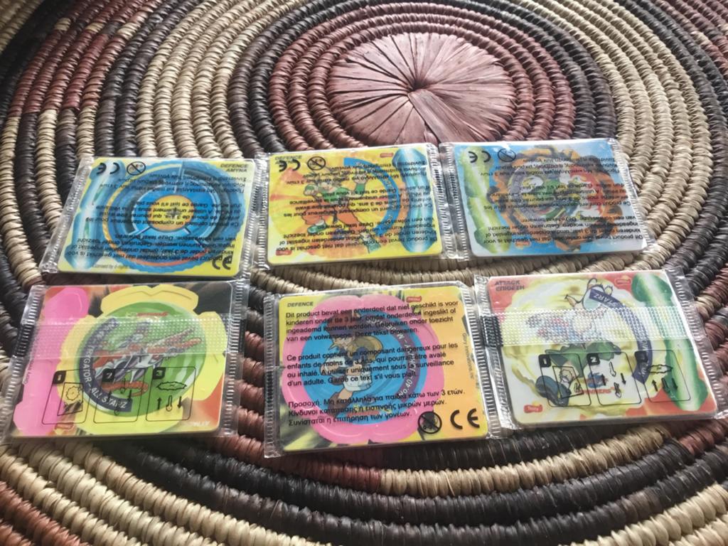 AH Flippo's / Tazos / Pogs - 6 stuks (nieuw in verpakking), Verzamelen, Flippo's, Ophalen of Verzenden