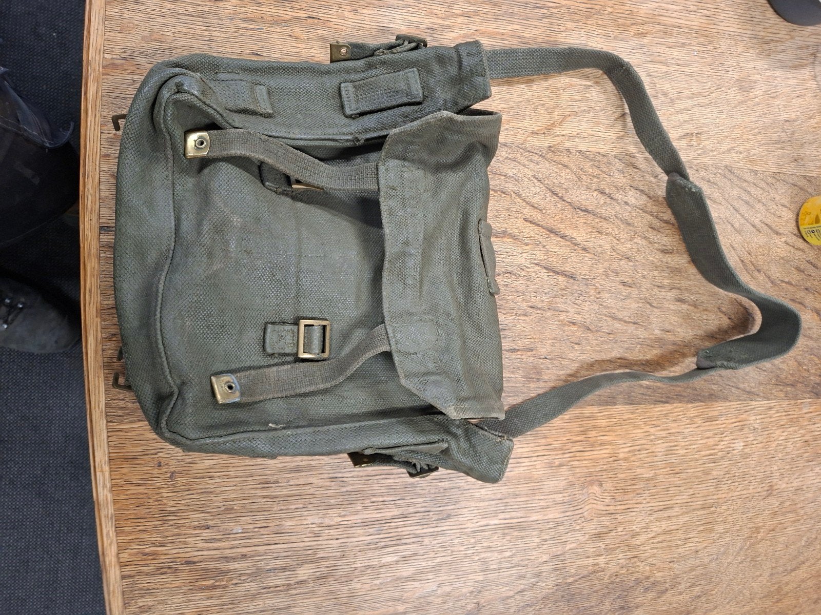 Pukkel /draag tas  landmacht leger pukkel kl  vintage, Ophalen of Verzenden