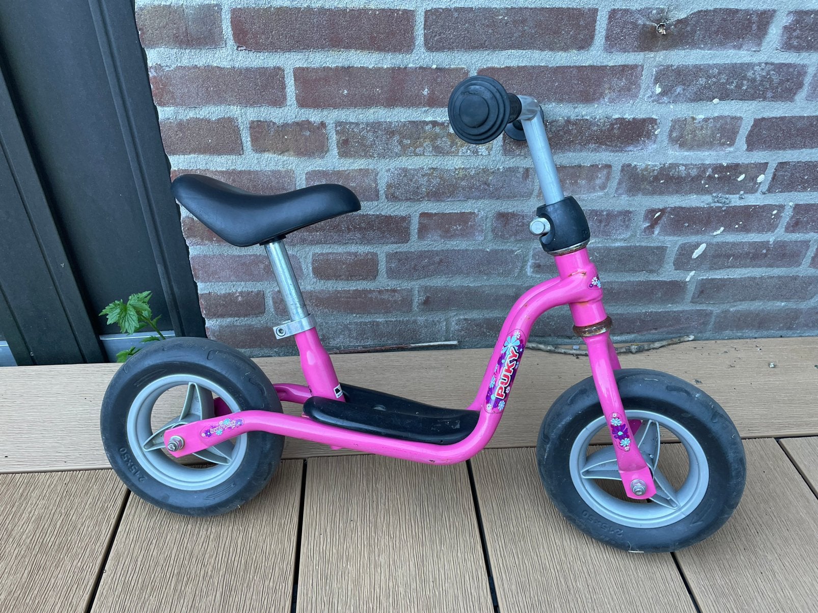 Puky loopfiets roze (kleine wielmaat), Kinderen en Baby's, Speelgoed | Buiten | Voertuigen en Loopfietsen, Ophalen, Gebruikt, Loopfiets