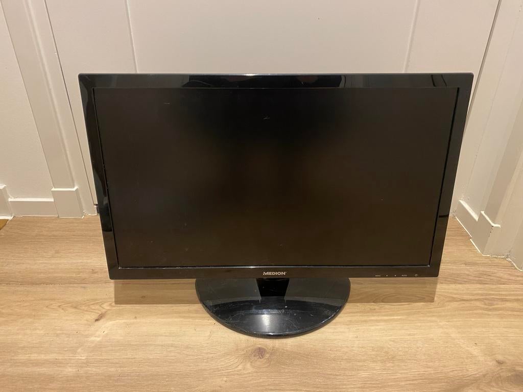 Medion MD20461 NL LED Monitor - 23.6 inch Full HD, Computers en Software, Monitoren, Gebruikt, Full HD, Ophalen of Verzenden, Onbekend