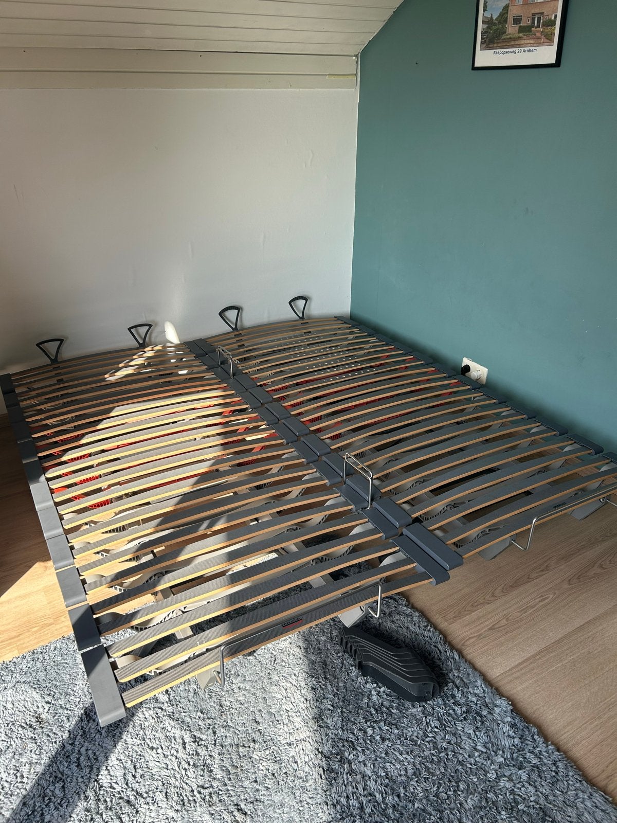 Swissflex Lattenbodem 90x200 cm - Verstelbaar, Ophalen, 90 cm, Tweepersoons, 200 cm