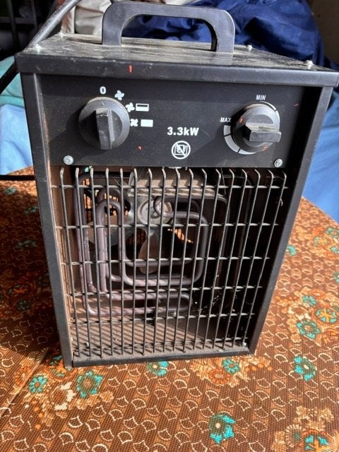 Sencys Elektrische Kachel 3300 watts, Ophalen, Overige soorten, Elektrisch, Zo goed als nieuw