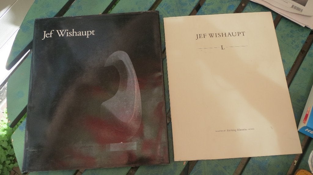 Jef Wishaupt, beeldend kunstenaar, 2 boeken, Verzenden, Gelezen, Beeldhouwkunst