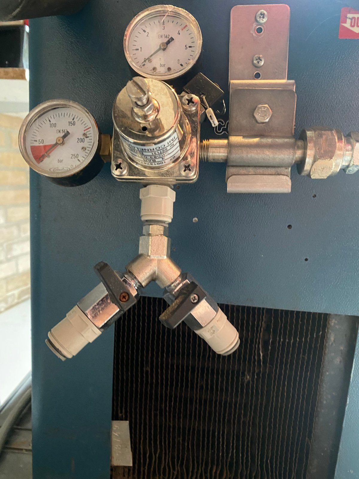 Bier Tapinstallatie met CO2-fles en toebehoren, Ophalen, Gebruikt