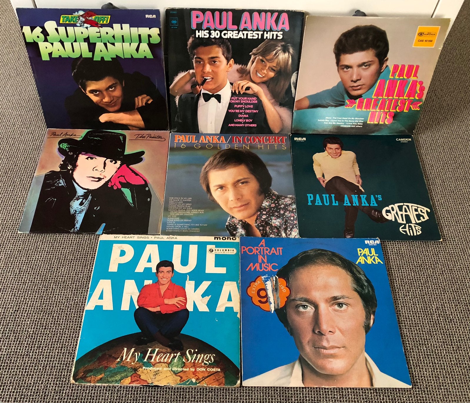 Paul Anka 9 lp’s, Cd's en Dvd's, Vinyl | Pop, Ophalen, LP