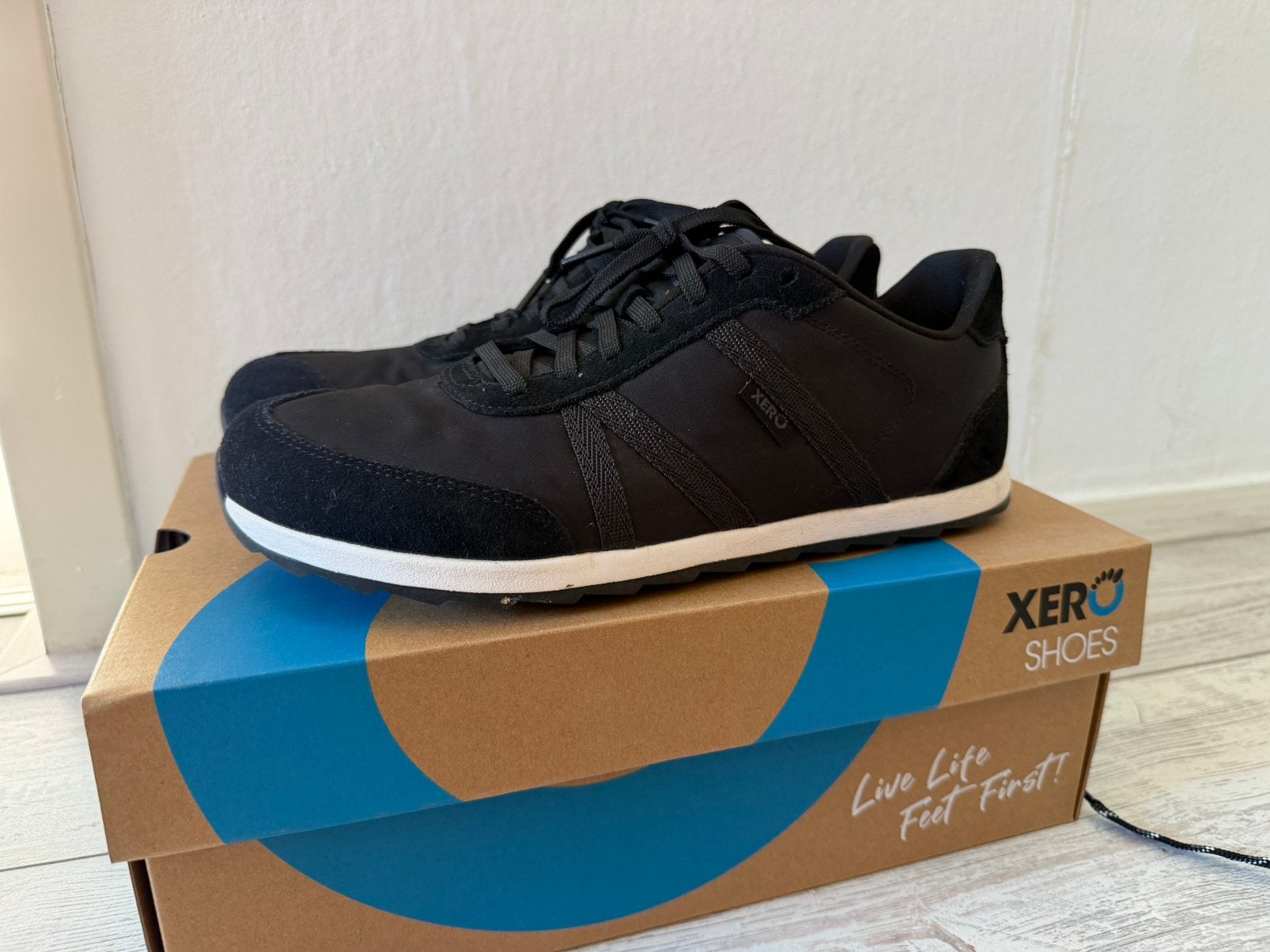 Xero barefoot schoenen maat 41,5, Ophalen of Verzenden, Zo goed als nieuw, Zwart