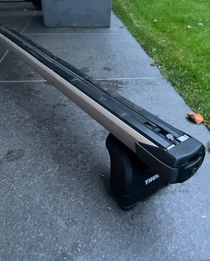 Thule dakdragers Slidebar 127, Auto diversen, Dakdragers, Ophalen of Verzenden, Gebruikt