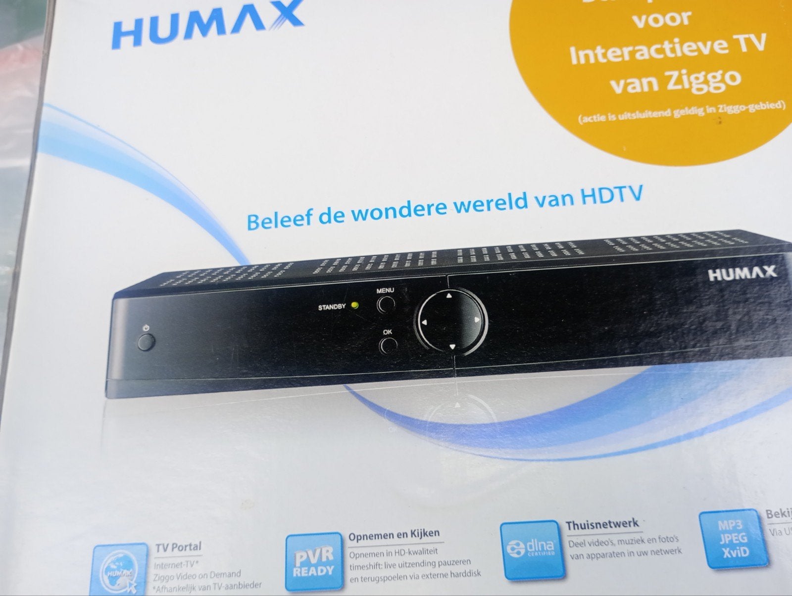 Humax IRHD-5300C Digitale HDTV Kabelontvanger, Ophalen of Verzenden, Nieuw, Decoder