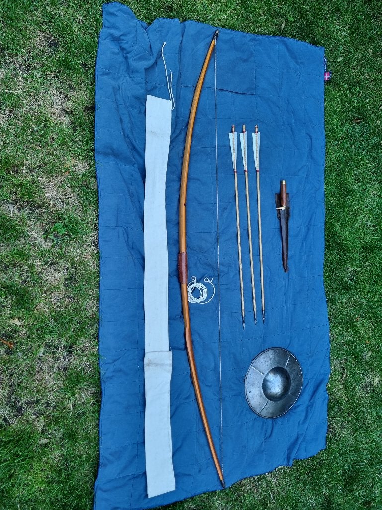 Engelse longbow, Sport en Fitness, Ophalen, Zo goed als nieuw, Longbow