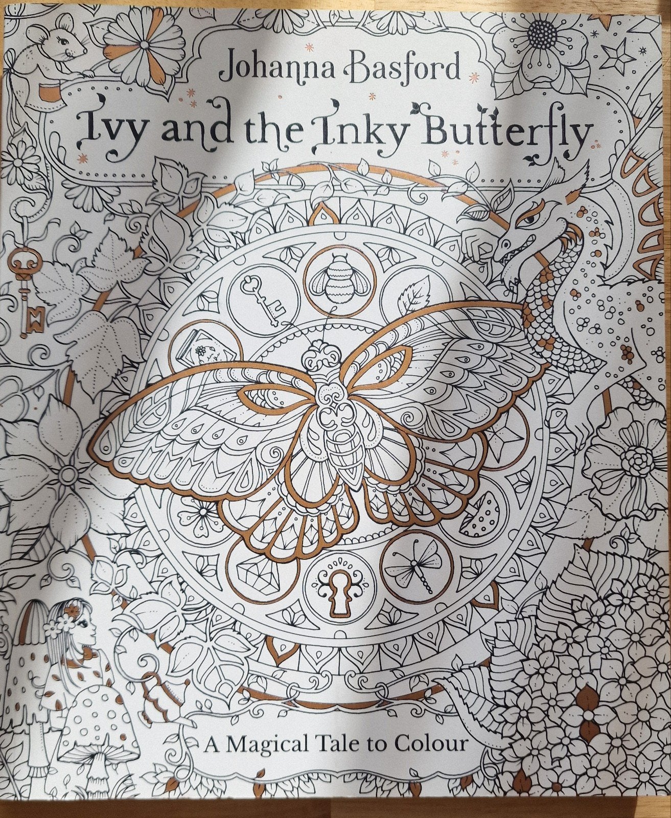 Johanna Basford kleurboeken, christmas enIvy and the inky, Ophalen of Verzenden, Zo goed als nieuw, Overige onderwerpen