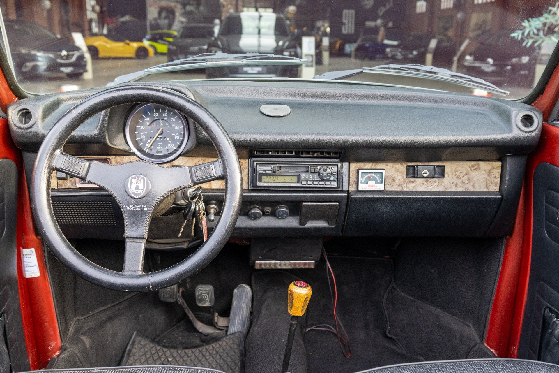 Volkswagen Kever Cabriolet 1303 LS Karmann 60 Jahre Käfer, Auto's, Achterwielaandrijving, Zwart, Cabriolet, Leder