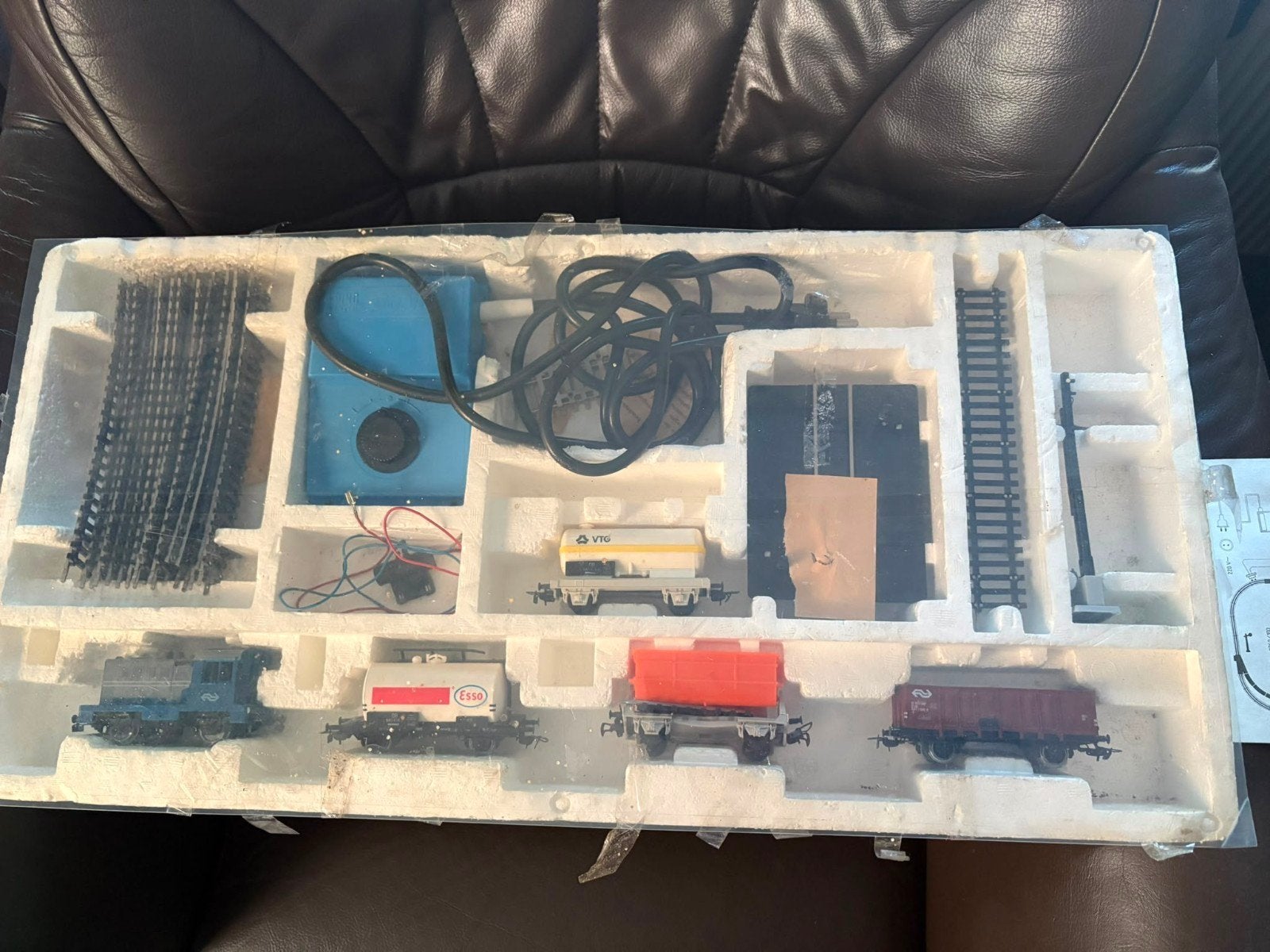 Complete elektrische treinset, Ophalen of Verzenden, Gebruikt, Gelijkstroom, Treinset