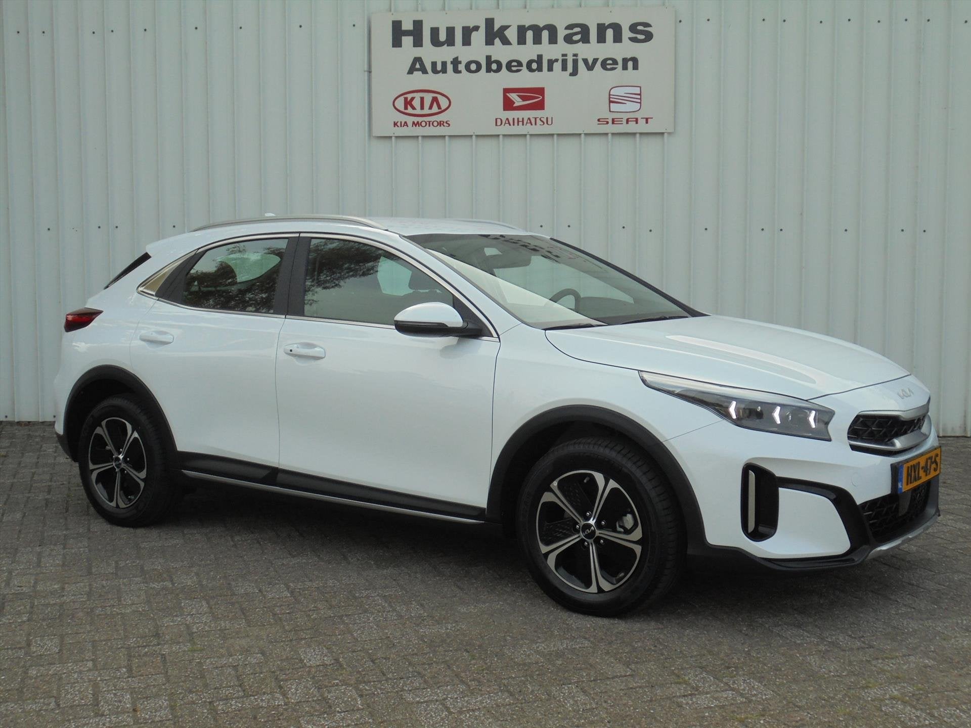 Kia Xceed 1.6 GDi PHEV AUTOMAAT DYNAMICLINE 3.043 KM !, Auto's, Automaat, Stof, Gebruikt, Wit