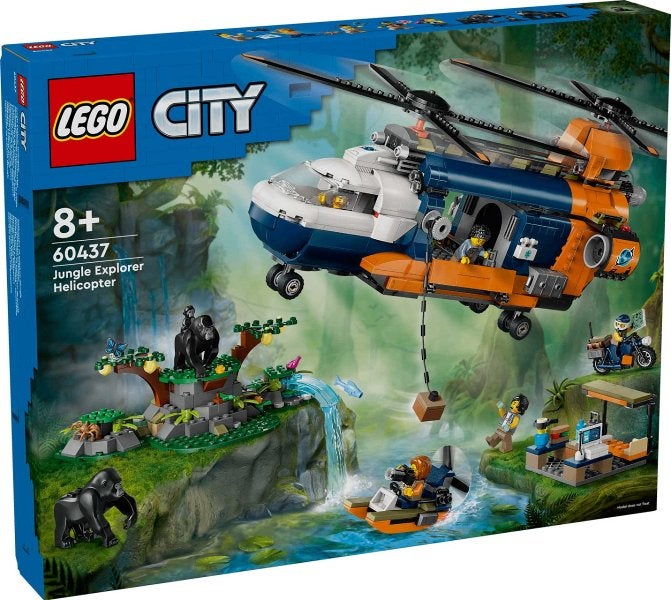 Lego City set 60437 Jungle Explorer Helicopter, City, Lego, Nieuw, Ophalen of Verzenden