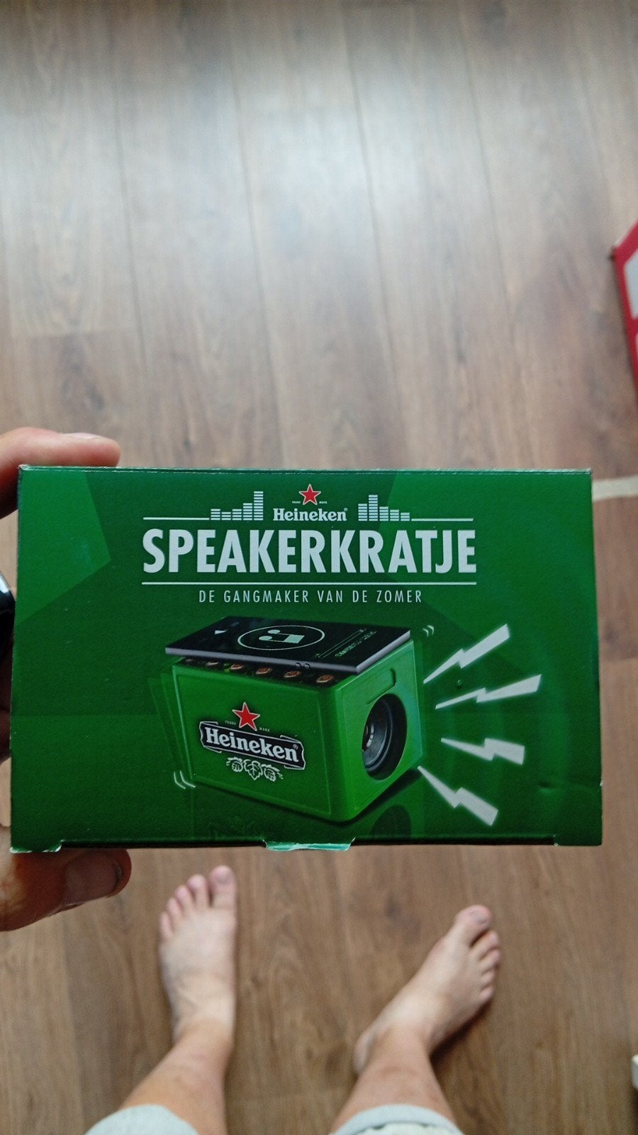 Heineken Speakerkratje - Draagbare Speaker, Nieuw, Draagbare speaker, Minder dan 60 watt, Ophalen