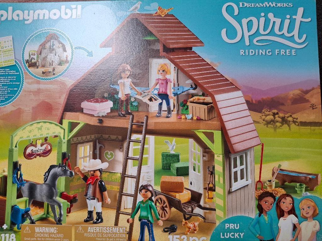Playmobil Spirit 3 sets 70118, 70122 en 9478, Kinderen en Baby's, Speelgoed | Playmobil, Ophalen of Verzenden, Zo goed als nieuw