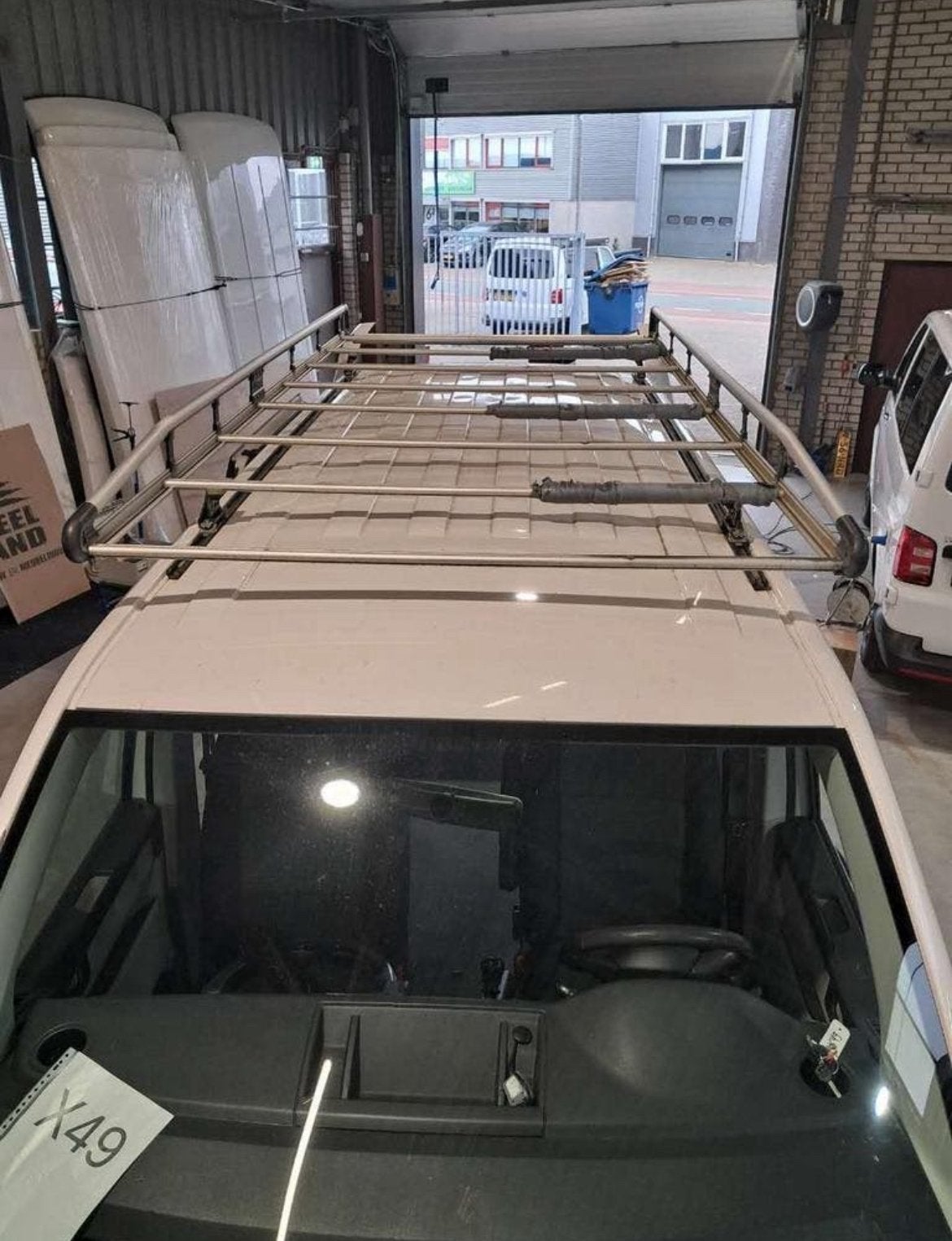 Dakdrager/imperiaal Volkswagen Transporter T6 L2 aluminium, Auto diversen, Dakdragers, Ophalen, Zo goed als nieuw