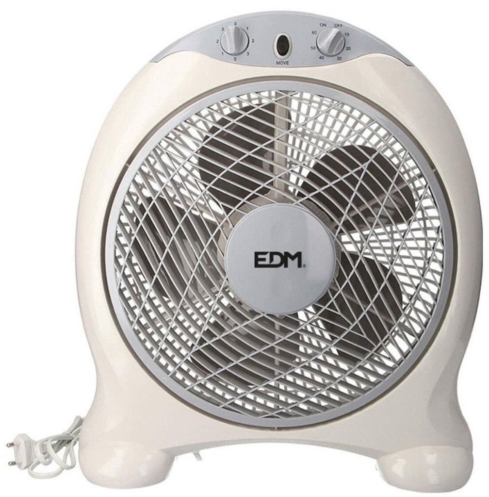 EDM Vloerventilator met Timer (nr.177), Witgoed en Apparatuur, Ventilatoren, Nieuw, Ophalen of Verzenden, Vloerventilator