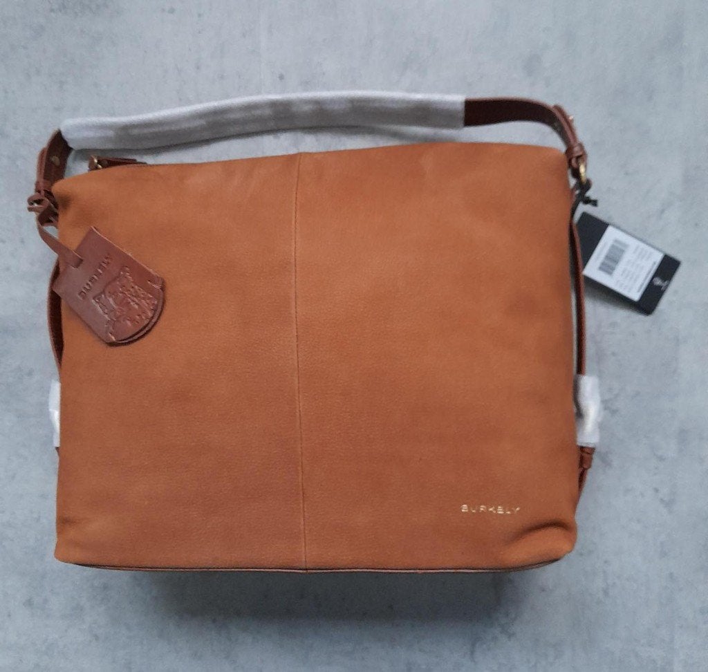 BURKELY TAS model Soul Sam Hobo. NIEUW in verpakking., Ophalen of Verzenden, Nieuw, Bruin, Schoudertasje