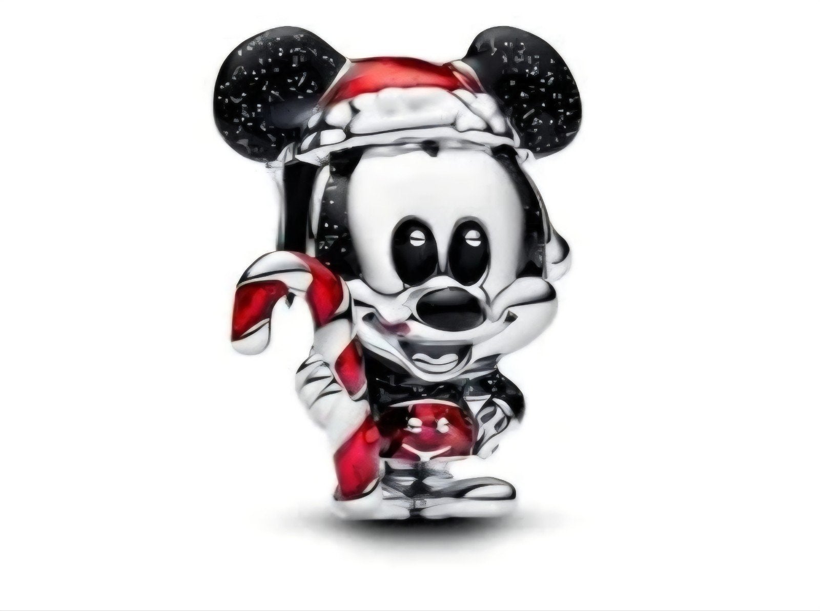 Pandora Disney Mickey Mouse Feestelijke Hanger, Verzenden, Pandora, Zo goed als nieuw, 1 bedel