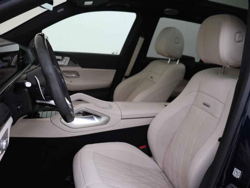 Mercedes-Benz GLS AMG 63 4MATIC+ Premium Plus /Panoramadak /, Gebruikt, Blauw, 7 stoelen, Leder
